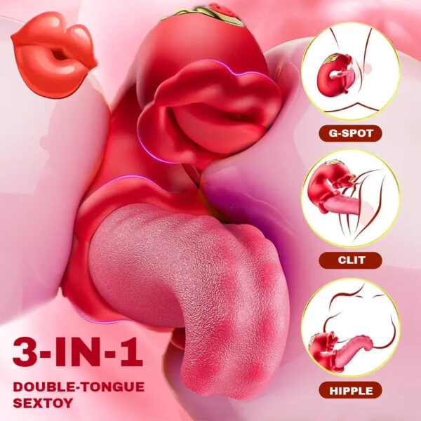 Rose Tongue Vibrator