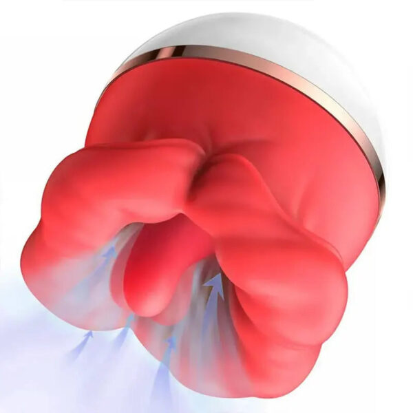 Rose Sucking and Licking Vibrator