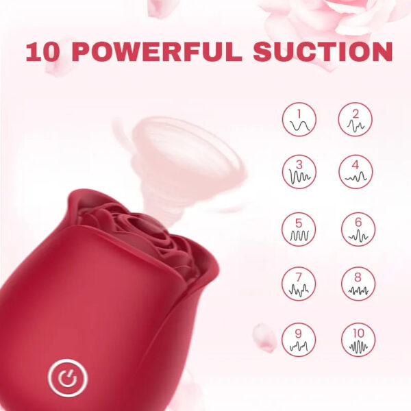 Rose Suction Pleasure Toy