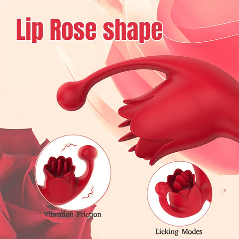Multifunctional Vibrant Rose Vibrator