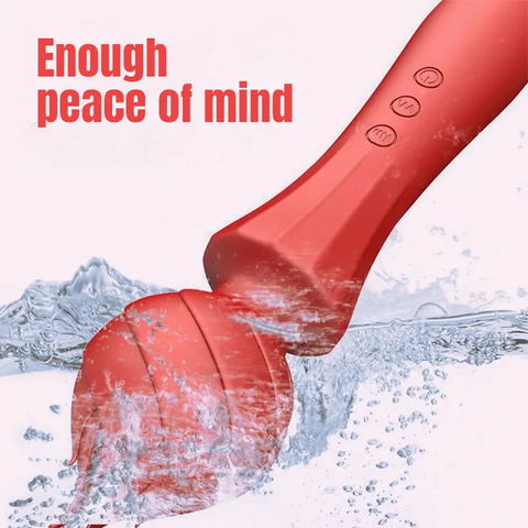 Magnetic Rose AV Wand Vibrator