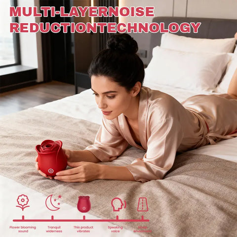 Rose Suction Pleasure Toy